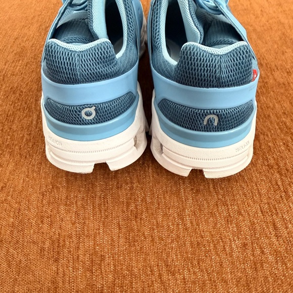 On Cloud Women's Athletic Shoes in Sky Blue - Picture 6 of 9